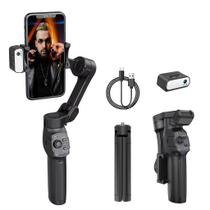 Estabilizador Celular Gimbal Tripé 3 Eixos Reconhecimento Facial IA Oberon OR-1682