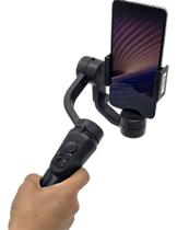 Estabilizador Celular Portátil de 3 Eixos Com Tripé de Aderência Vídeo Profissional Vlogs Gravação