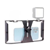 Estabilizador Com Luz Led Suporte Celular Filmagem Estabilizador Com Luz Led Suporte Celular Filmagem
