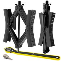 Estabilizador de Calço de Roda RV SIVIAS Heavy Duty - Trava de Pneu