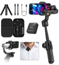 Estabilizador de Cardan AOCHUAN S2 Pro para Smartphone - Com Microfone