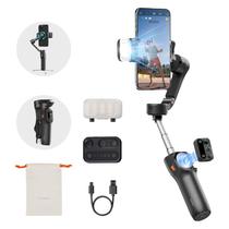 Estabilizador de Cardan Hohem iSteady X3 para iPhone com Luz de Preenchimento