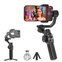Estabilizador de Cardan ZHIYUN Smooth 5S AI com Luz de Preenchimento para Smartphone Estabilizador de Cardan ZHIYUN Smooth 5S AI com Luz de Preenchimento para Smartphone