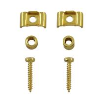 Estabilizador De Cordas De Guitarra Elétrica Em Formato De Borboleta Com Trava De Cabeça Para ST SQ