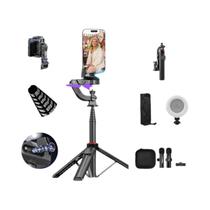 Estabilizador De Gimbal Portátil Com Rastreamento Facial AI 360 graus Tripé De Selfie Rotativo Para Estabilizador De Gimbal Portátil Com Rastreamento Facial AI 360 graus Tripé De Selfie Rotativo Para