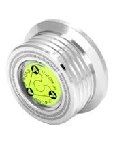 Estabilizador de peso recorde QWORK Phono Disc 60Hz Silver