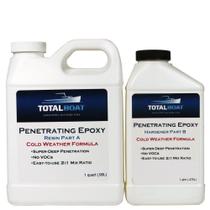 Estabilizador de selagem de madeira TotalBoat Clear Penetrating Epoxy Quart