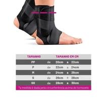 Estabilizador de Tornozelo Hidroligh Neoprene Bilateral Preto Estabilizador de Tornozelo Hidroligh Neoprene Bilateral Preto