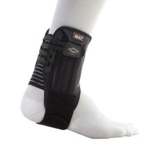 Estabilizador de tornozelo Shock Doctor com suporte flexível Black XL Estabilizador de tornozelo Shock Doctor com suporte flexível Black XL