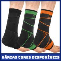 Estabilizador De Tornozelo Tornozeleira Tensor Ajustável Dor