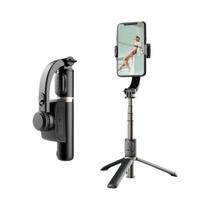 Estabilizador De Vídeo AI Para Smartphone Bluetooth Selfie Stick Tripé Gimbal Para Gravação Vertical