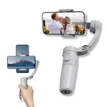 Estabilizador de Vídeos Gimbal Profissional 3 Eixos Dobrável Rastreamento Corporal e Controle por Gestos