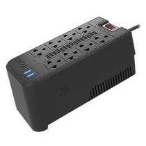 Estabilizador Forza FVR-1222USB 1200VA 220V USB - Preto Estabilizador Forza FVR-1222USB 1200VA 220V USB - Preto