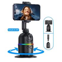 Estabilizador Gimbal 360O Com Rastreamento Facial Celulares Todos Modelos