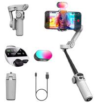 Estabilizador Gimbal De 3 Eixos Para Smartphone AOCHUAN X2 Com Pólo De Extensão E Display LED Para