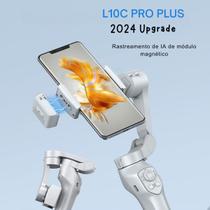 Estabilizador Gimbal de Celular Profissional L10Cpro com 3 Eixos Dobráveis