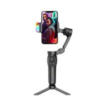 Estabilizador Gimbal De IA De 3 Eixos L7C pro Com Rastreamento Facial, Luz RGB E Anti-Vibração Para