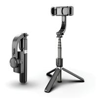 Estabilizador Gimbal Para Celular Com Controle R-15/l-08 Tripé Integrado, Rotação 360, Anti-tremor, Estabilizador Gimbal Para Celular Com Controle R-15/l-08 Tripé Integrado, Rotação 360, Anti-tremor,