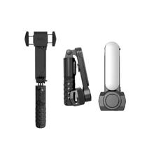 Estabilizador Gimbal Selfie Tripé Led Autom. Bluetooth Q09