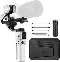 Estabilizador Gimbal Zhiyun CraneM3 S 3 Eixos para Câmera Mirrorless Compacta com Luz LED e Bluetooth