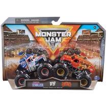 Estabilizador Monster Jam Lucas vs. Jester 1:64 - Para Crianças Acima de 3 Anos