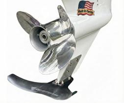 Estabilizador para Barco Hydro-Shield L35 Hidrofólio Montado no Skeg