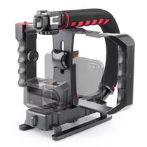 Estabilizador portátil de câmera Zeadio T-Grip com equipamento para smartphone Estabilizador portátil de câmera Zeadio T-Grip com equipamento para smartphone