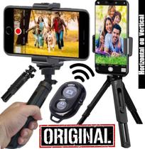 Estabilizador Portátil Para Celular Apoio Câmera Tripé Universal Controle Bluetooth Para Fotos Filmagem Youtuber TikTok - Leffa Shop