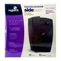 Estabilizador Ragtech SideLaser 1000 VA 5 Tomadas Trivolt