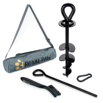 Estaca para Amarrar Cães ROYAL-PAW - Para Cães Grandes (Até 210 Libras) Estaca para Amarrar Cães ROYAL-PAW - Para Cães Grandes (Até 210 Libras)