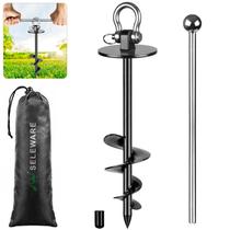 Estaca para Atar Perros SELEWARE Exterior Antióxido para Perros Grandes