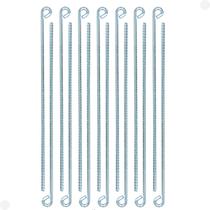 Estaca Para Barraca 30 Cm 12 Unidades Aço (4,2 Mm) Galvanizado