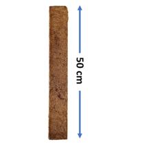 Estaca xaxim fibra de coco orquidea trepadeiras 50 cm Gold Plant