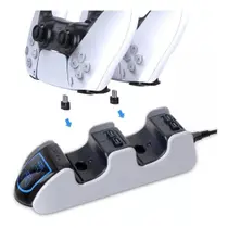 Estação Carregamento Base Dock Para 2 Controles Sem Fio Ps5