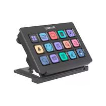 Estação Controladora Redragon Stream Craft Lcd Preto Ss-550