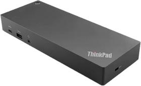 Estação de Acoplamento Lenovo ThinkPad USB-C/USB-A Híbrida Estação de Acoplamento Lenovo ThinkPad USB-C/USB-A Híbrida