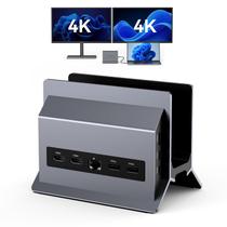 Estação de acoplamento para laptop TOBENONE Dual Monitor 4K @60Hz 100W