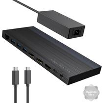 Estação de acoplamento para laptop WAVLINK USB-C Triple Display 130W