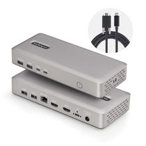 Estação de acoplamento StarTech.com USB-C 10 em 1 USB4 100W