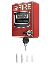 Estação de alarme de incêndio de emergência QWORK Wired Dual Action Estação de alarme de incêndio de emergência QWORK Wired Dual Action