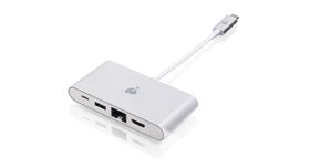 Estação de ancoragem IOGEAR USB-C 4 em 1 com saída HDMI 4K 30Hz