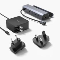 Estação de ancoragem JSAUX 6 em 1 com carregador de 45 W para Steam Deck