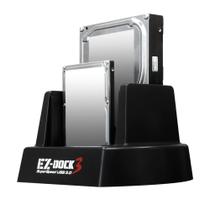 Estação de ancoragem KingWin EZD-2537U3 USB 3.0 para 2,5"/3,5" Estação de ancoragem KingWin EZD-2537U3 USB 3.0 para 2,5"/3,5"