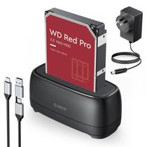 Estação de ancoragem para disco rígido ORICO USB 3.2 Gen 1 para SATA USB C Estação de ancoragem para disco rígido ORICO USB 3.2 Gen 1 para SATA USB C