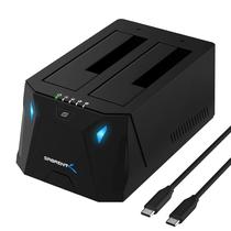 Estação de ancoragem para disco rígido SABRENT USB Type C SATA 2,5” e 3,5”