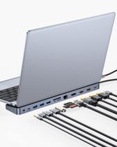 Estação de ancoragem para laptop Baseus 4K Multitarefa 12 em 1 com PD