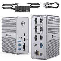 Estação de ancoragem TOBENONE TOBEnONE DisplayLink Triple 4K