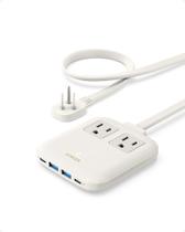 Estação de carregamento Anker Nano 67W 6 em 1 USB C Power Strip