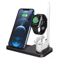 Estação De Carregamento Base Wireless S/ Fio Celular Fone Estação De Carregamento Base Wireless S/ Fio Celular Fone