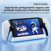 Estação De Carregamento Com Modos De Luz RGB Para Console PlayStation Suporte De Carregador Com